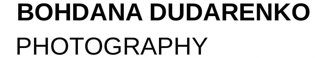Bohdana Dudarenko Photography